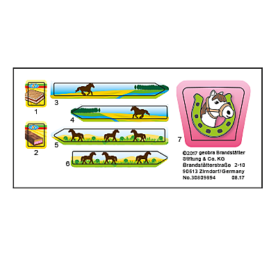 30809894_sparepart/Etikett 9331 "Play Map Ponyausflug"
